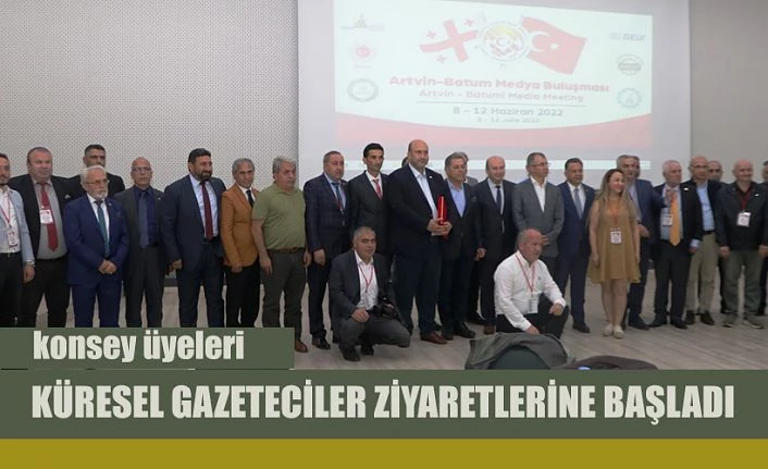 KÜRESEL GAZETECİLER KONSEYİ ORGANİZASYONU DÜZENLENDİ