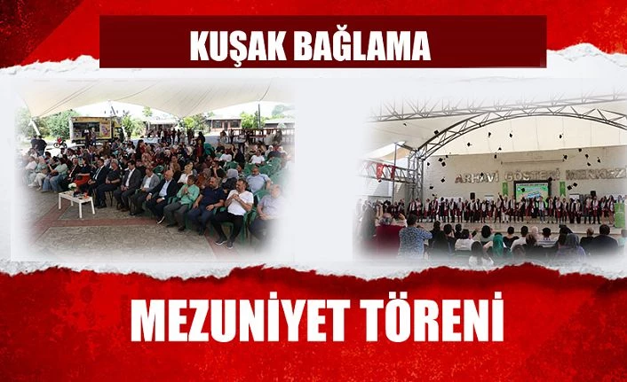 KUŞAK BAĞLAMA VE MEZUNİYET TÖRENİ.