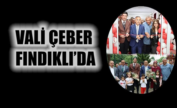 Vali Çeber, Fındıklı İlçemizde İncelemelerde Bulunarak Açılışlar Gerçekleştirdi