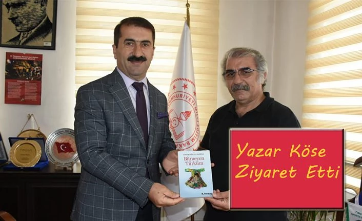 YAZAR KÖSE’DEN ACAR’A ZİYARET