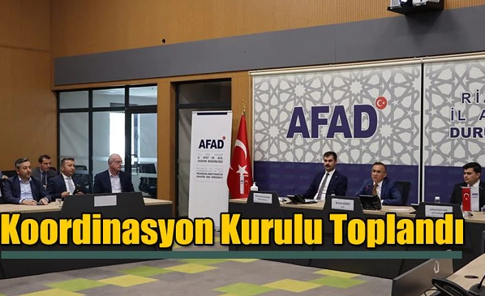 2022 Yılı III. Dönem İl Koordinasyon Kurulu Toplantısı Yapıldı