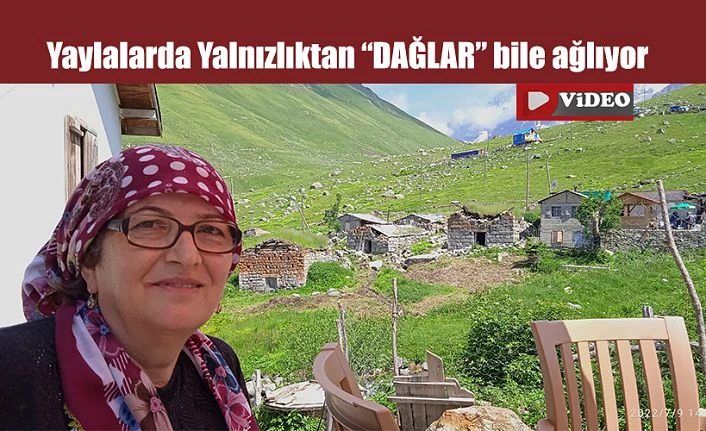 Dağlar bile ağlıyor