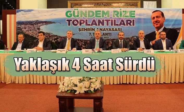 GÜNDEM RİZE TOPLANTILARININ 7