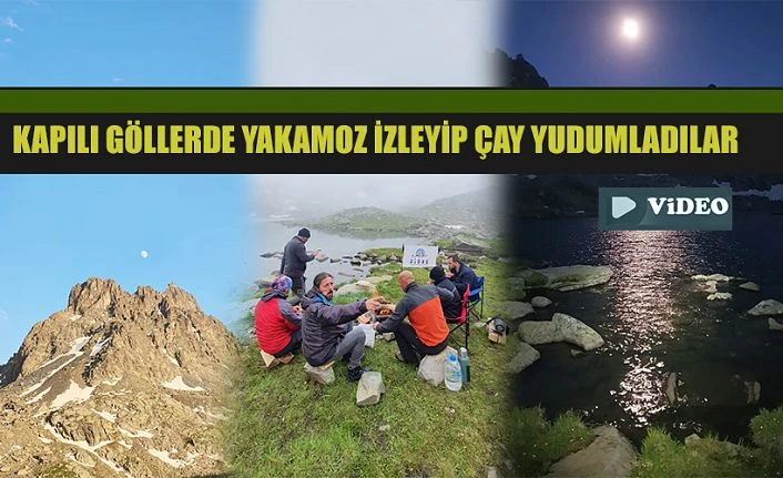 Rize Doğa Aktiviteleri Spor Kulübü (RİDAK),Verçenik Kapılı Göllere Kamplı Gezi düzenledi