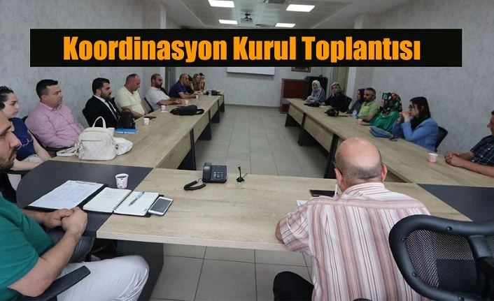 Rize’de TRSM Koordinasyon Kurulu Toplantısı