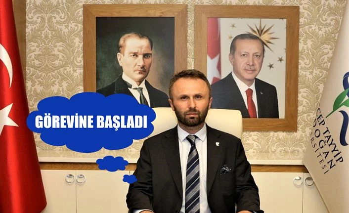 RTEÜ’NİN YENİ RİZELİ REKTÖRÜ PROF.DR. YILMAZ GÖREVE BAŞLADI