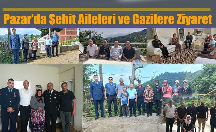 Şehit ve Gazi aileleri unutulmadı