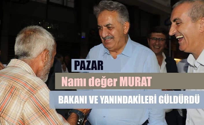 Ak Parti Rize Milletvekili Yazıcı,Pazar