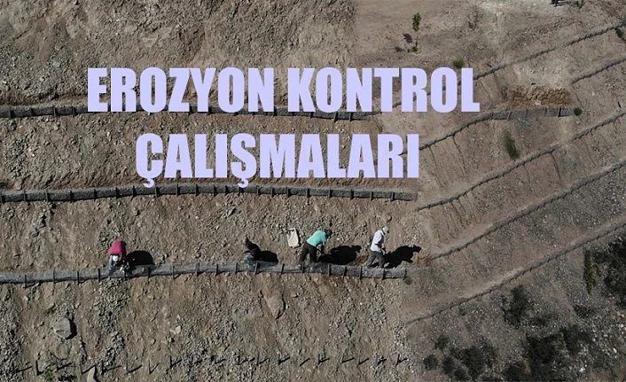 EROZYON KONTROL ÇALIŞMALARI TAMAMLANDI