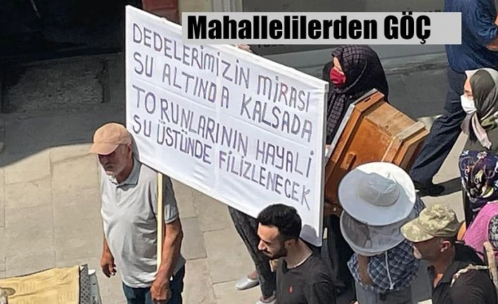 Mahalleliler göçü canlandırdılar