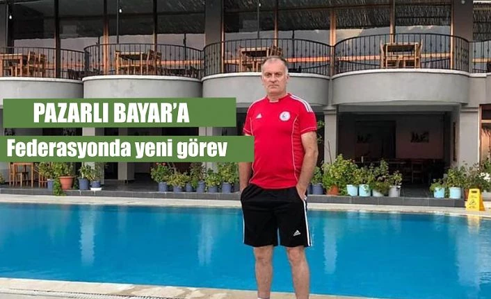 Pazarlı Mustafa BAYAR ünlü hoca ve sporcularla Milli Karmaya seçildi