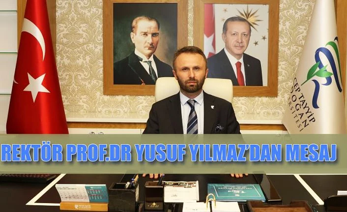 Recep Tayyip Erdoğan Üniversitesi(RTEÜ) Rektörü Prof.Dr.Yılmaz