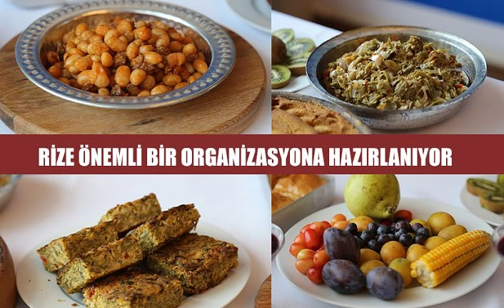 RİZE’DE GASTRONOMİ GÜNLERİ BAŞLIYOR.