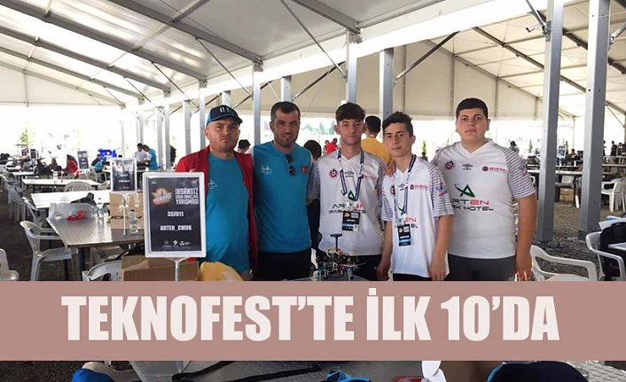 TEKNOFEST FİNALLERİNDE İLK 10