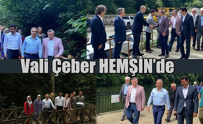 Vali Kemal Çeber Hemşin