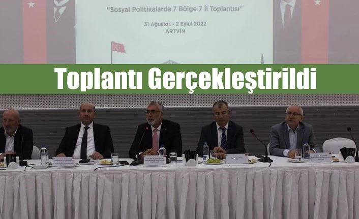 7 BÖLGE 7 İL” PROJESİ KAPSAMINDA TOPLANTI GERÇEKLEŞTİRİLDİ.