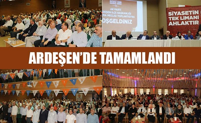 ARDEŞEN İLÇE DANIŞMA TOPLANTISI YAPILDI