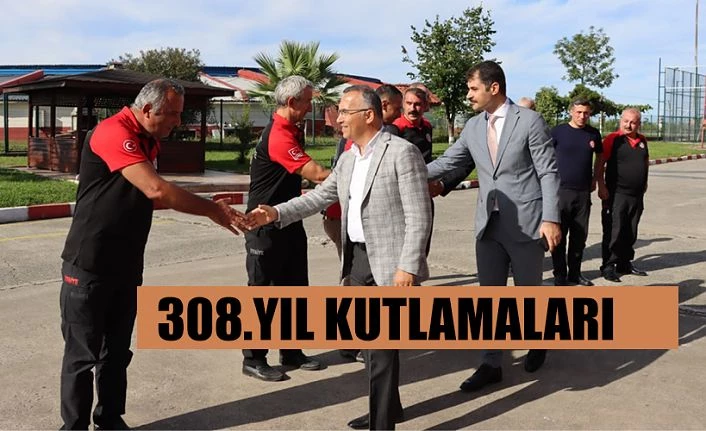 İtfaiye Haftası Nedeni İle Vali Kemal Çeber