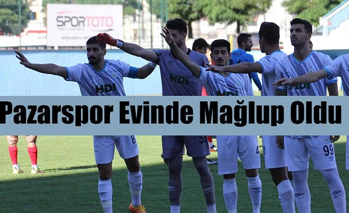 Pazarspor: 0 – GMG Kastamonuspor: 1