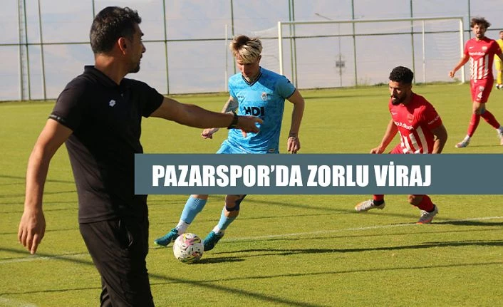 Pazarspor ’da kafalar karışık