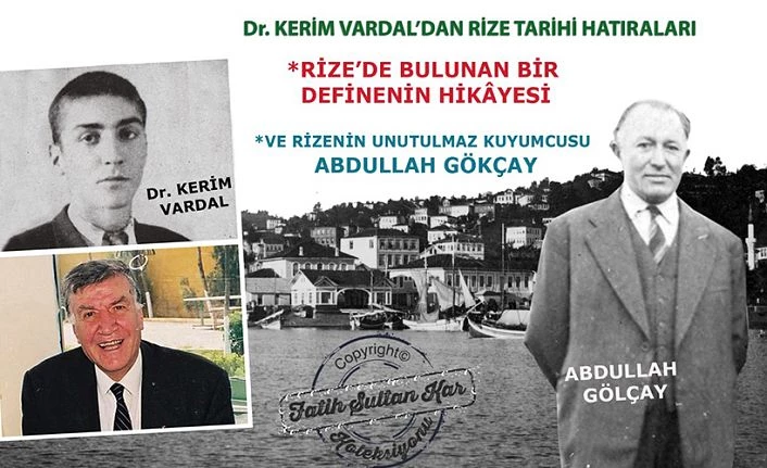 RİZENİN UNUTULMAZ KUYUMCUSU ABDULLAH GÖKÇAY