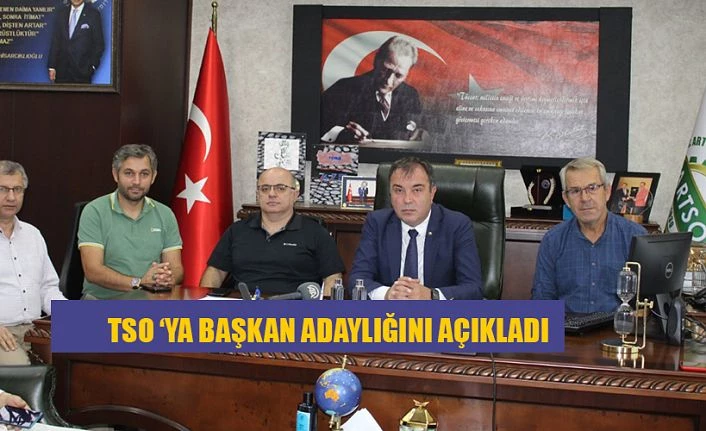 TSO’DA SEÇKİN KURT YENİDEN ADAYLIĞINI AÇIKLADI