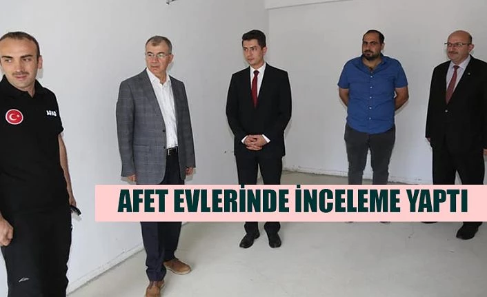 Validen Afet evlerinde inceleme