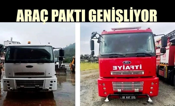 ARAÇ PARKINI GENİŞLETMEYE DEVAM EDİYOR