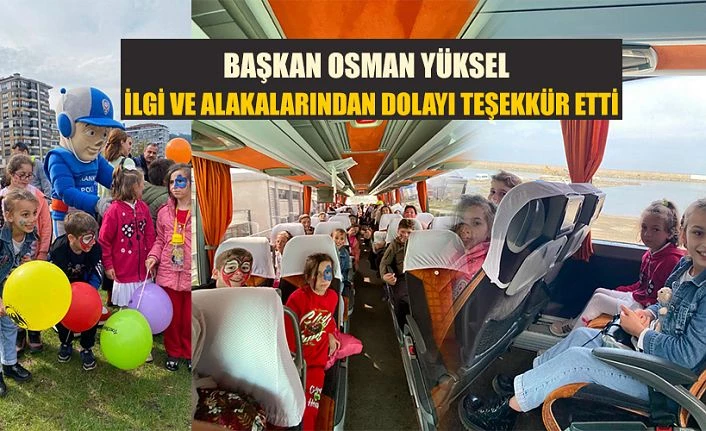 Başkan Osman Yüksel’den Teşekkür