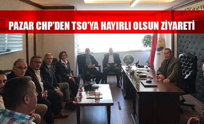 CHP Pazar İlçe Başkanlığından Başkan Çakır