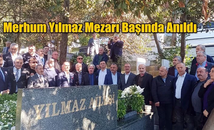 MEZARI BAŞINDA ANILDI