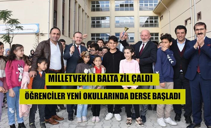 ÖĞRENCİLER YENİ OKULLARIYLA BULUŞTULAR