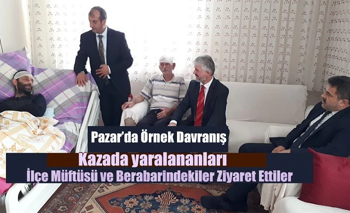 Pazar Müftülüğünde Örnek Davranış