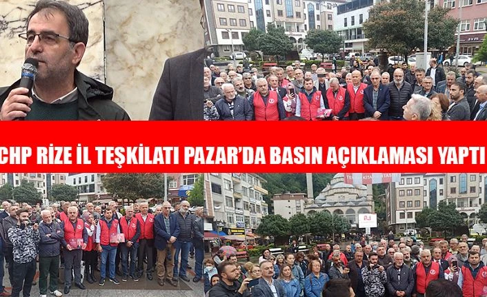 Rize CHP Pazar