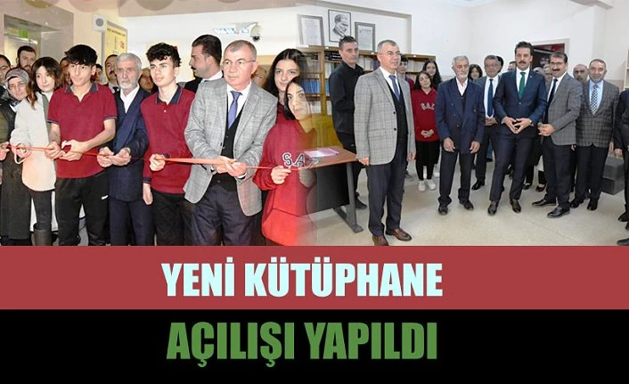 ŞEHİT POLİS MEMURU ALİ NACİ GÜNERİ KÜTÜPHANESİ AÇILDI