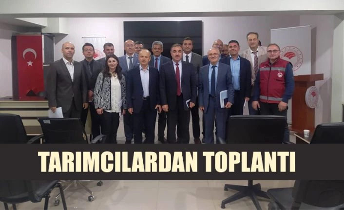 TARIMCILARDAN DEĞERLENDİRME TOPLANTISI