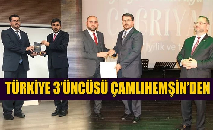 Türkiye 3’üncüsü Çamlıhemşin’den