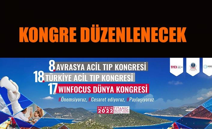 Acil tıp için Aralık’ta kongre zamanı