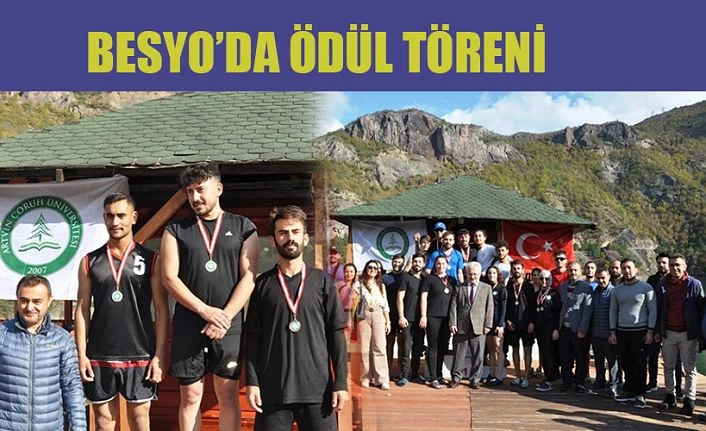 BESYO’DA ÖDÜL GÜNÜ