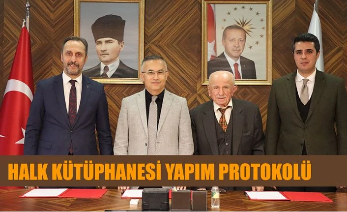 Halk Kütüphanesi Yapım Protokolü