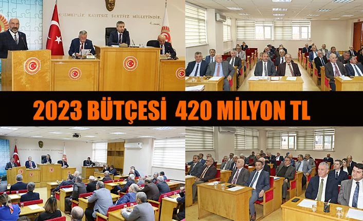 RİZE İL ÖZEL İDARESİ 2023 YILI BÜTÇESİ 420 MİLYON TL