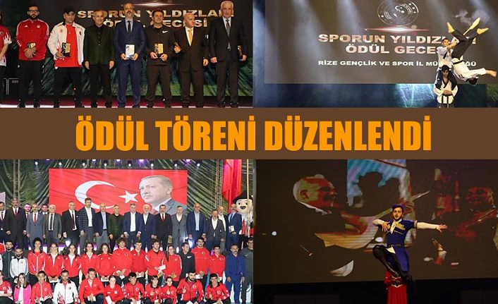 Sporun Yıldızlarına Ödülleri Töreni