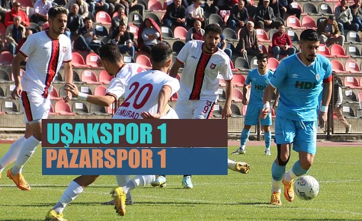 UŞAKSPOR 1    PAZARSPOR 1