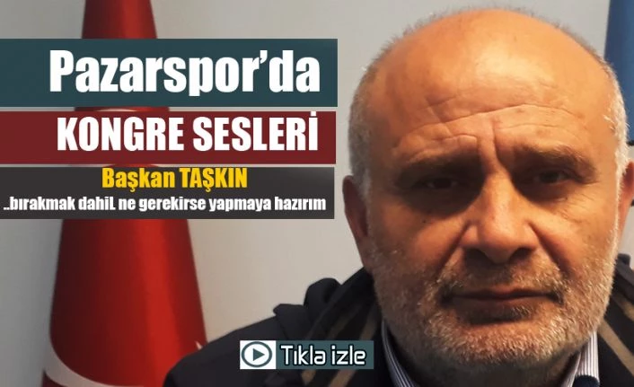 Başkan Taşkın net konuştu. "Gerekirse bırakabilirim”