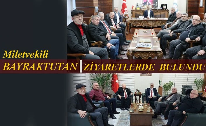CHP Artvin Milletvekili Uğur Bayraktutan Hopa Belediyesi Ve TSO’yu Ziyaret Etti