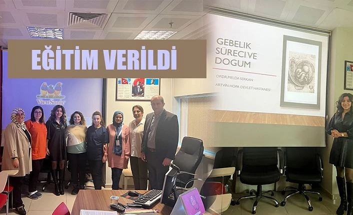 DEVLET HASTANESİNDE GEBE EĞİTİMİ BAŞLADI