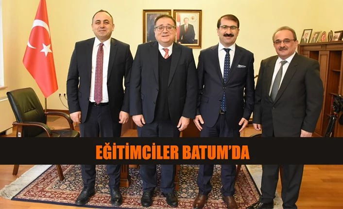 GÜRCİSTAN BATUM BAŞKONSOLOSLUĞUNU ZİYARET ETTİLER