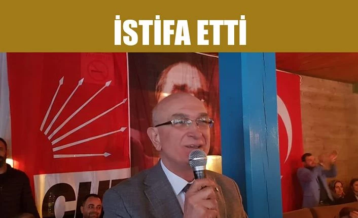 İL BAŞKANI BİBER GÖREVİNDEN İSTİFA ETTİ