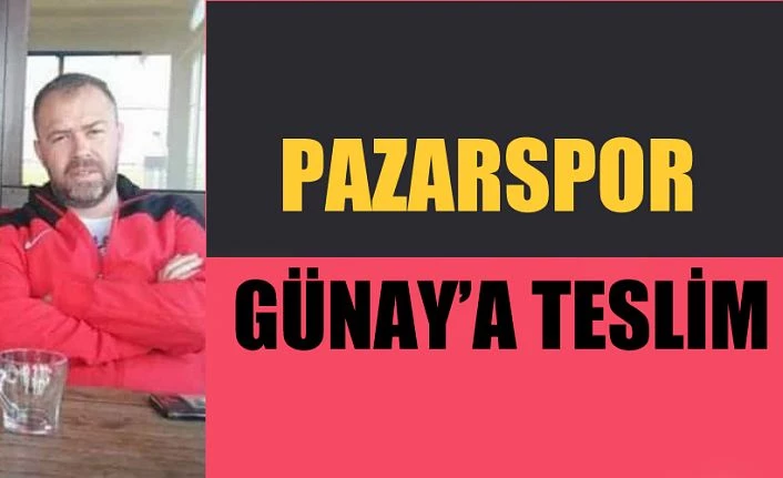 Pazarspor’da hoca sorunu çözüldü