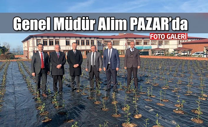 Çaykur Genel Müdürü Alim: Pazar Ziraat Fakültesini Ziyaret Etti